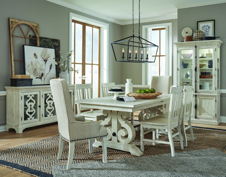 Bronwyn - Upholstered Host Side Chair (Set of 2) - Alabaster