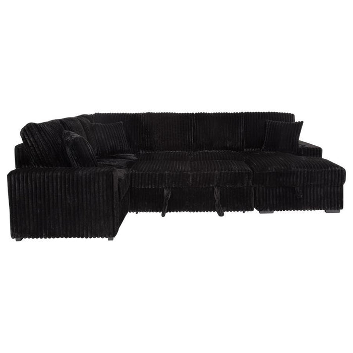 Devonshire - Sleeper Sectional Sofa Storage Chaise