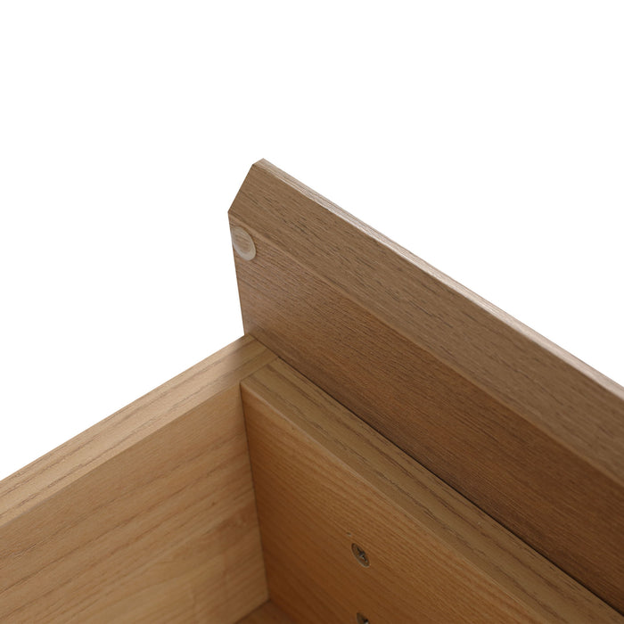 Modern Minimalist Bathroom Cabinet With Soft Close Drawers And Floating Mounting Design