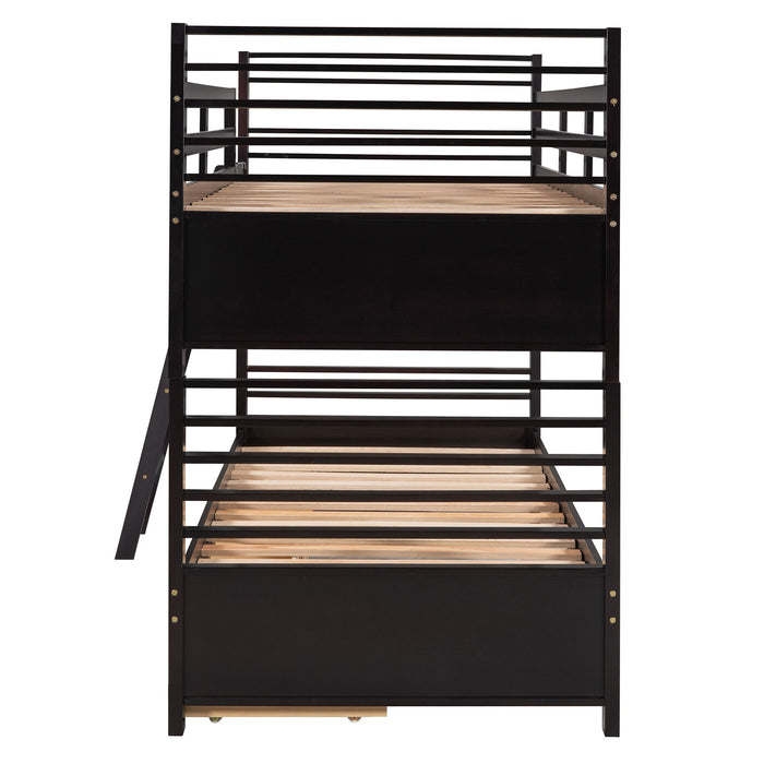 Bunk Bed With 2 Drawers