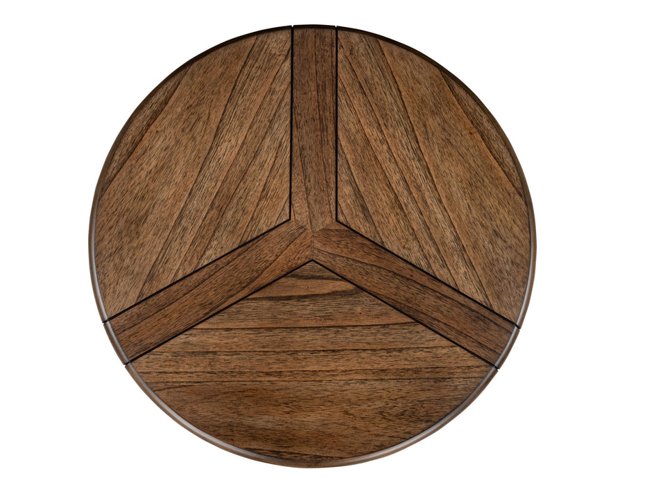 Connolly - Round End Table - Brown