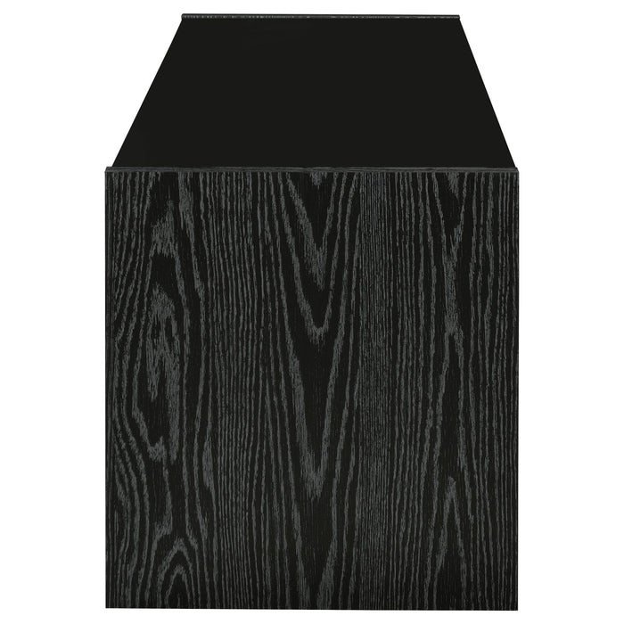 Alton 3-drawer Engineered Wood 61-inch TV Stand Black Oak