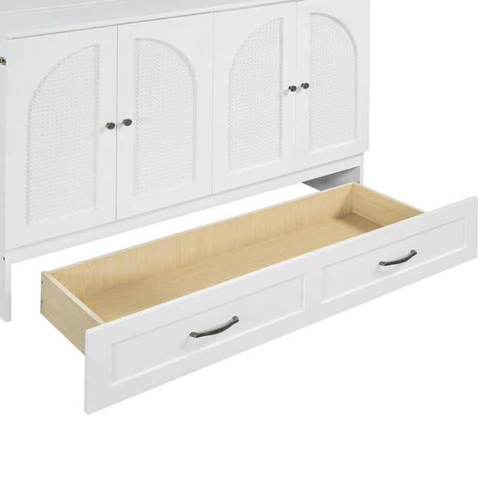 Murphy Bed With Large Drawers