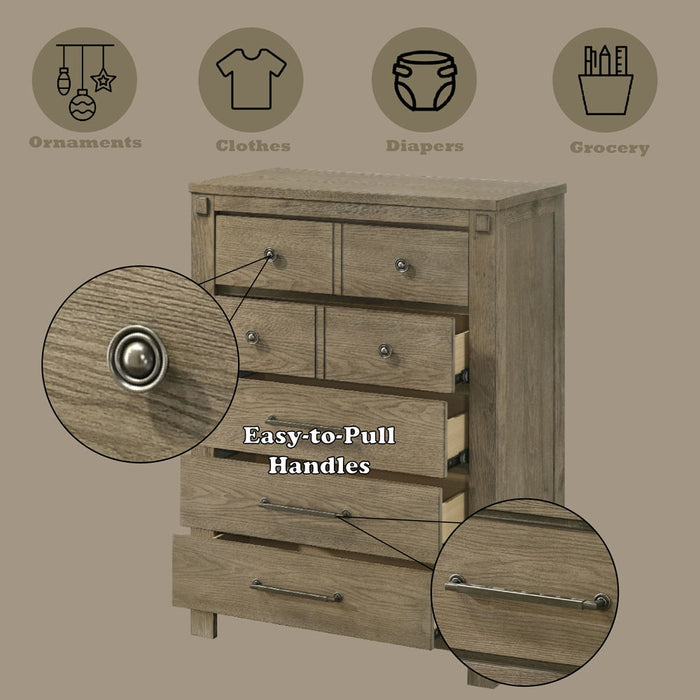 Colton - Chest - Antique White Oak