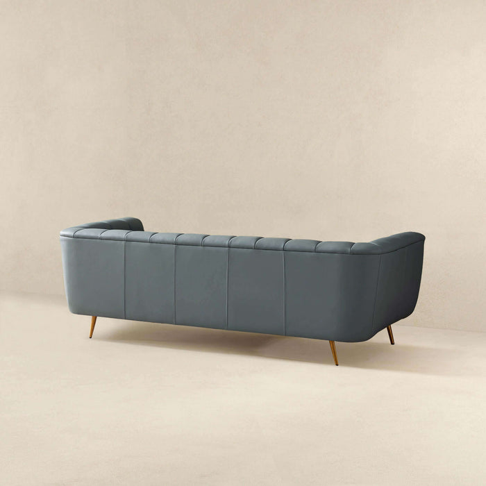 Lamattina - Modern Design Channel Tufted Sofa