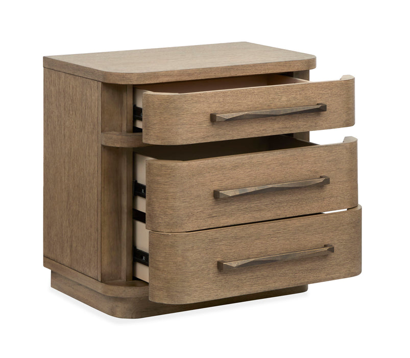Thorne - Drawer Nightstand - Amber Brown