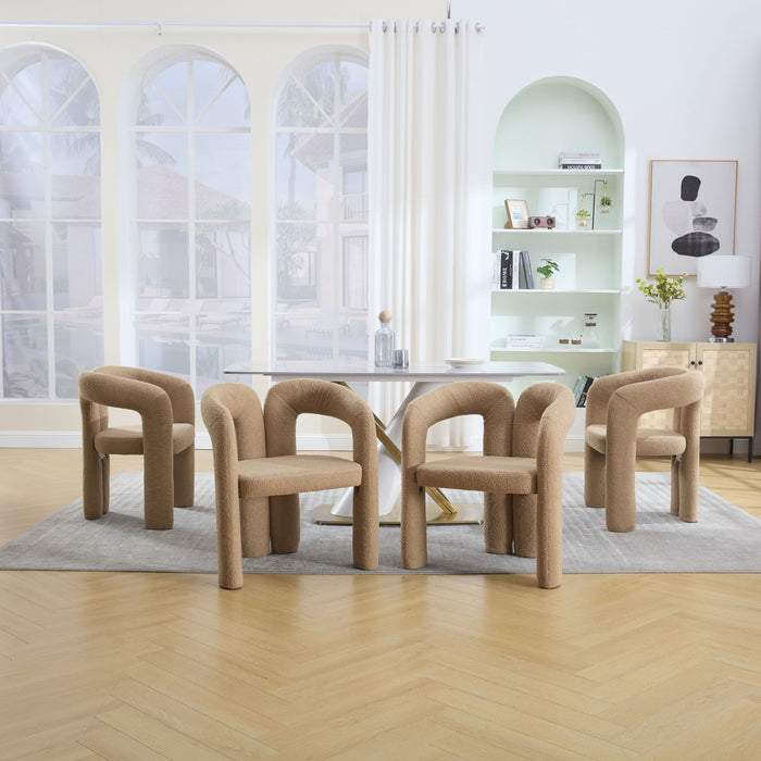 Coolmore Contemporary Designed Accent / Dining Chair With Armrests