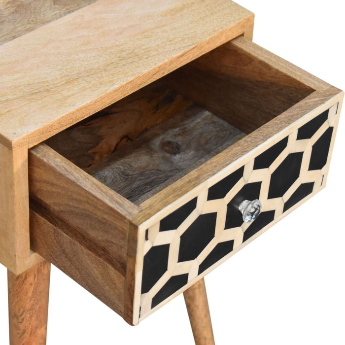 Inlay - Bone Inlay Drawer Nightstand