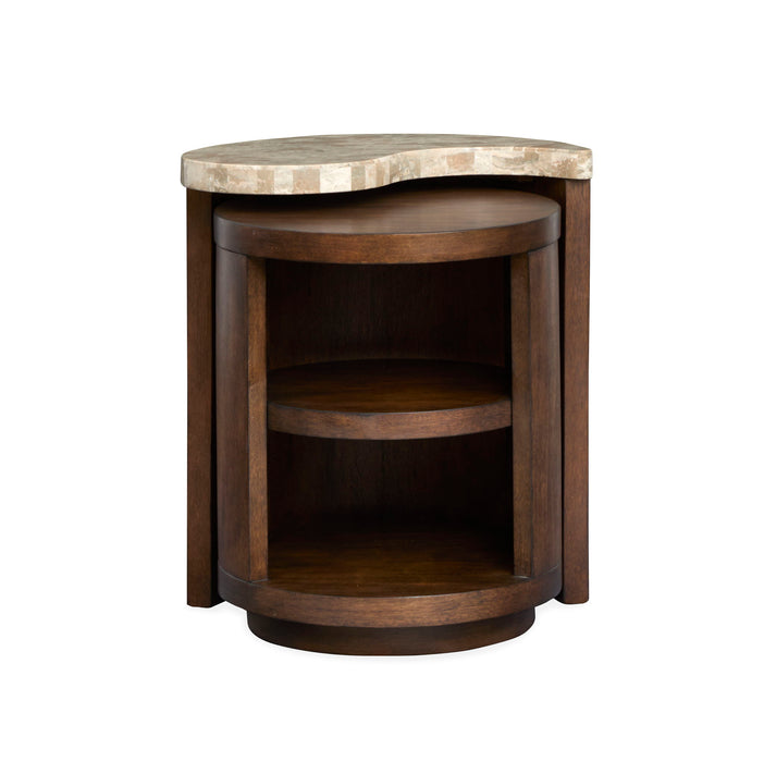 McPherson - Nesting End Table - Burnt Umber