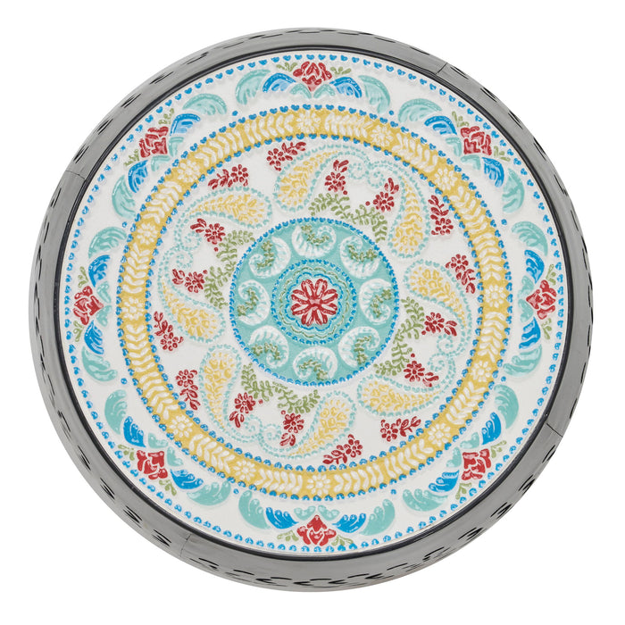 Lilac - Mosaic Side Table