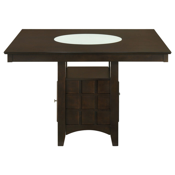 Gabriel 52-inch Counter Height Dining Table Cappuccino