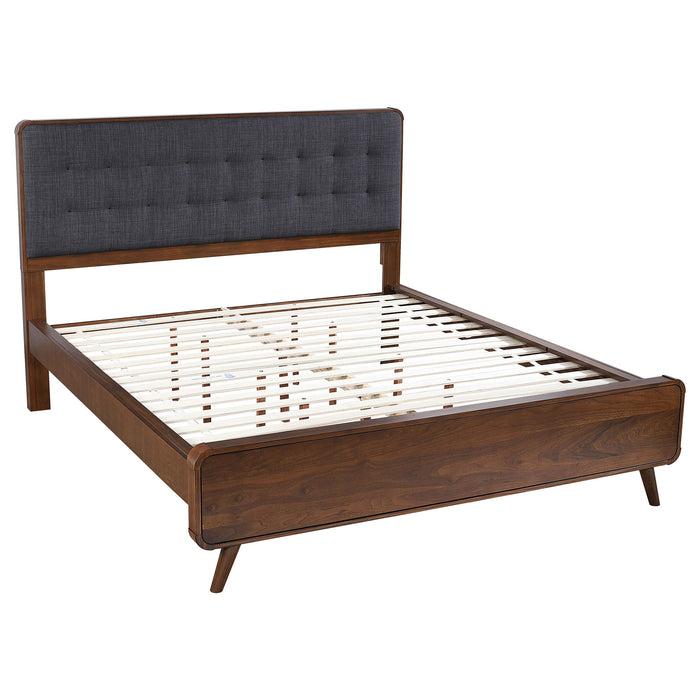 Robyn 5-piece California King Bedroom Set Dark Walnut