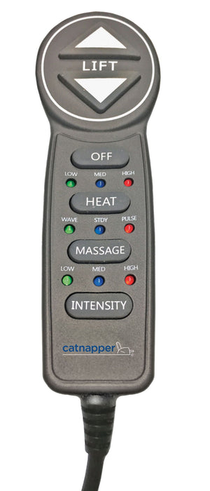 Tucker - Power Lift Recliner With Heat & Massage - Steel