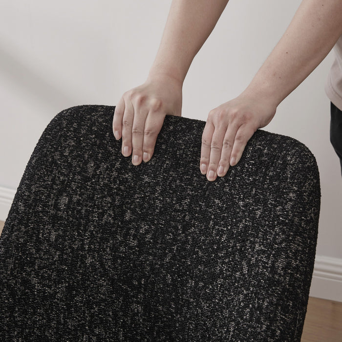 Wide Minimalist Dining Chair