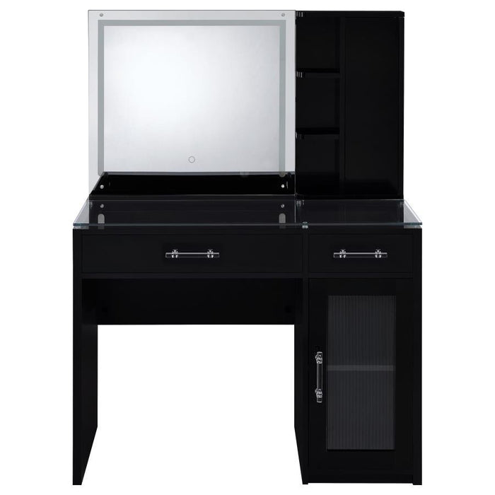 Flora - 2-Drawer Vanity Set With LED Mirror