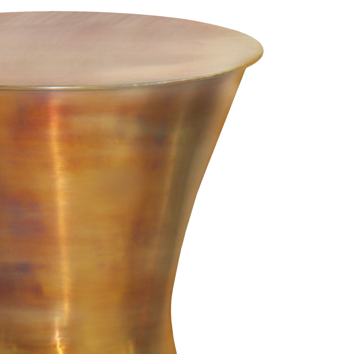 Kenton - Side Table - Tarnished Brass