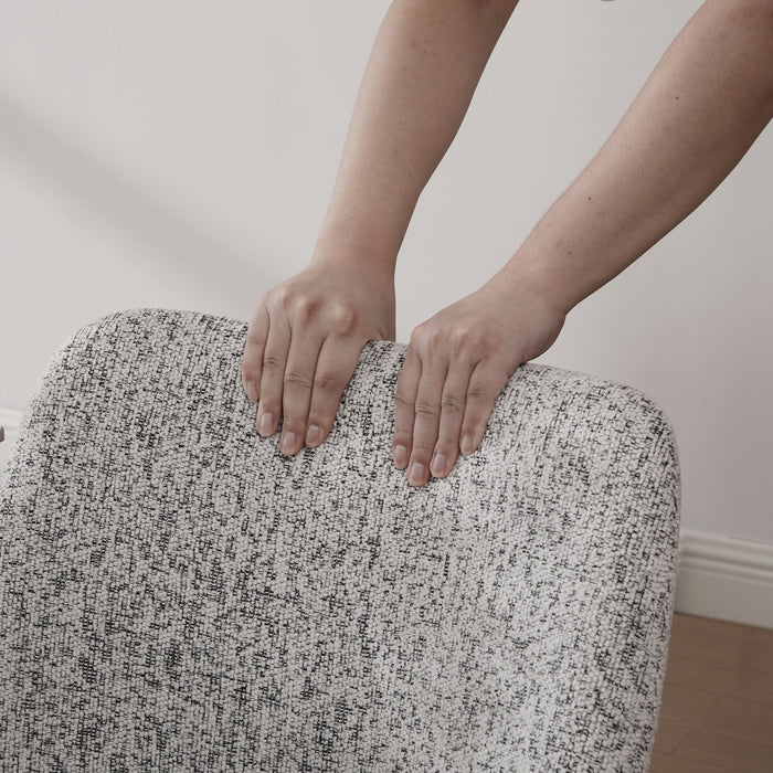 Wide Minimalist Dining Chair