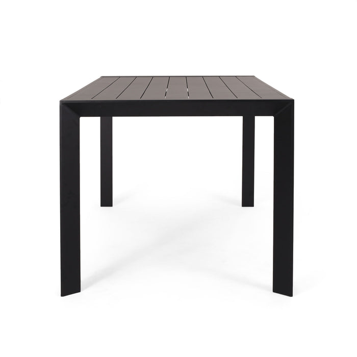 7 Piece Dining Set With Stackable Chairs