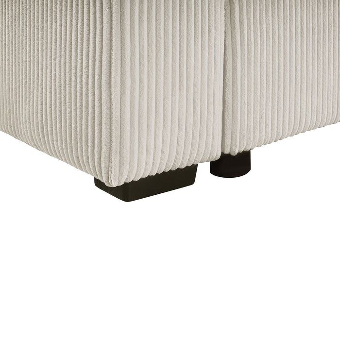 Oversized Sectional U-Shaped Sofa With Chaise Lounge And Three Soft Throw Pillows