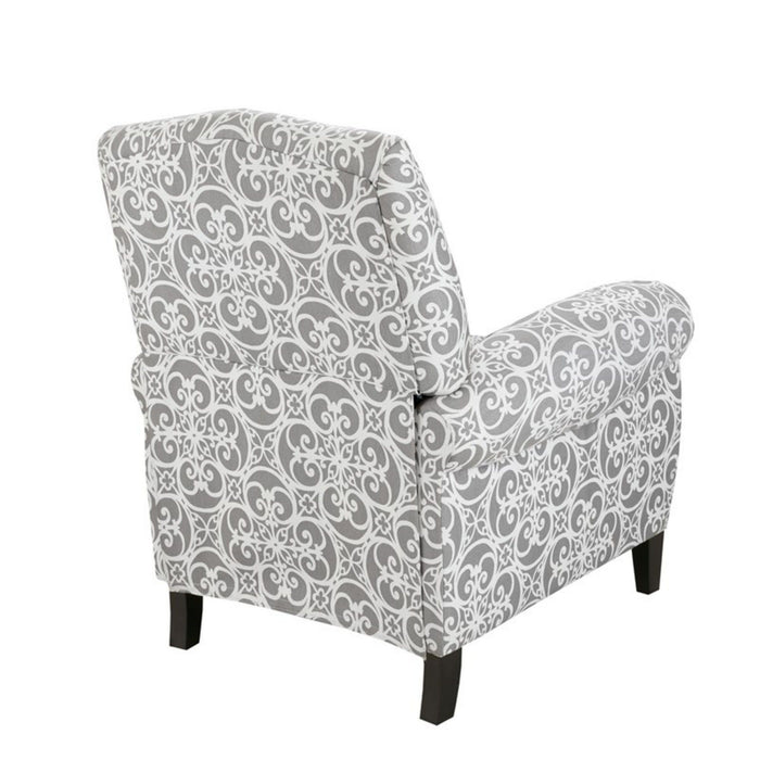Kirby - Transitional Push Back Recliner Chair