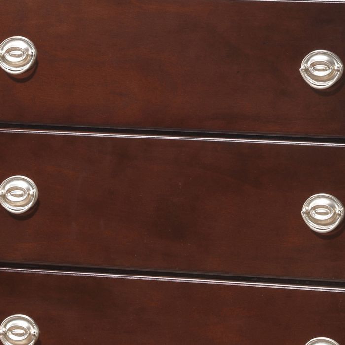 Media Storage Chest Elegant - Cappuccino