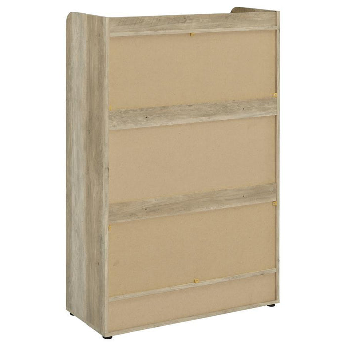 Denia - 3-Tier Engineered Wood Shoe Cabinet