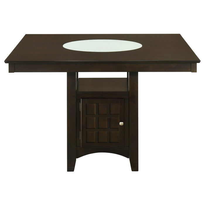 Gabriel 52-inch Counter Height Dining Table Cappuccino