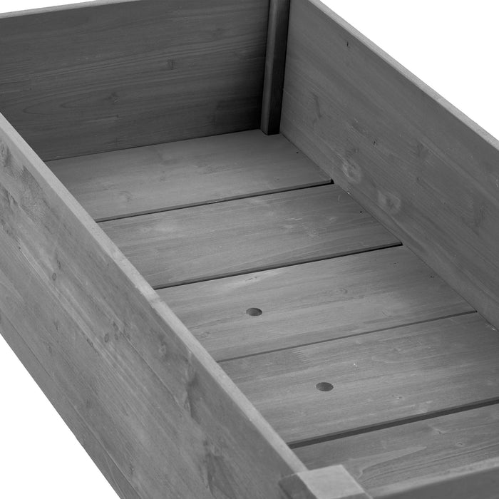 Raised Garden Bed With Legs, Elevated Planter Box For Outdoor Plants