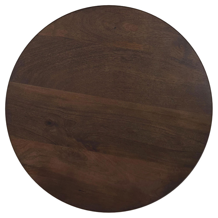 Cayenne 3-piece Solid Mango Wood Coffee Table Set Walnut