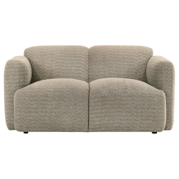 Dorset - Upholstered Round Track Arm Sofa Set