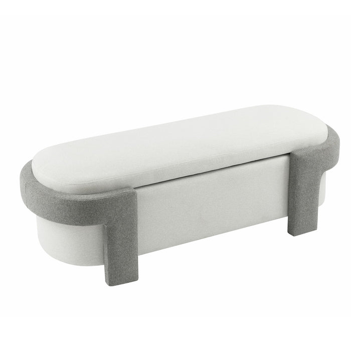 Versatile Storage Ottoman Bench, Spacious & Durable