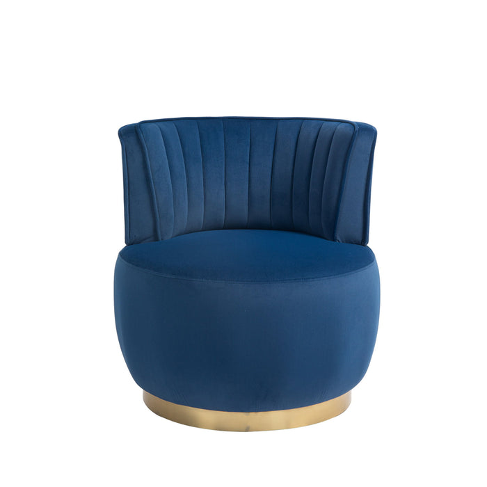 360 Degree Swivel Cuddle Barrel Accent Sofa Chair