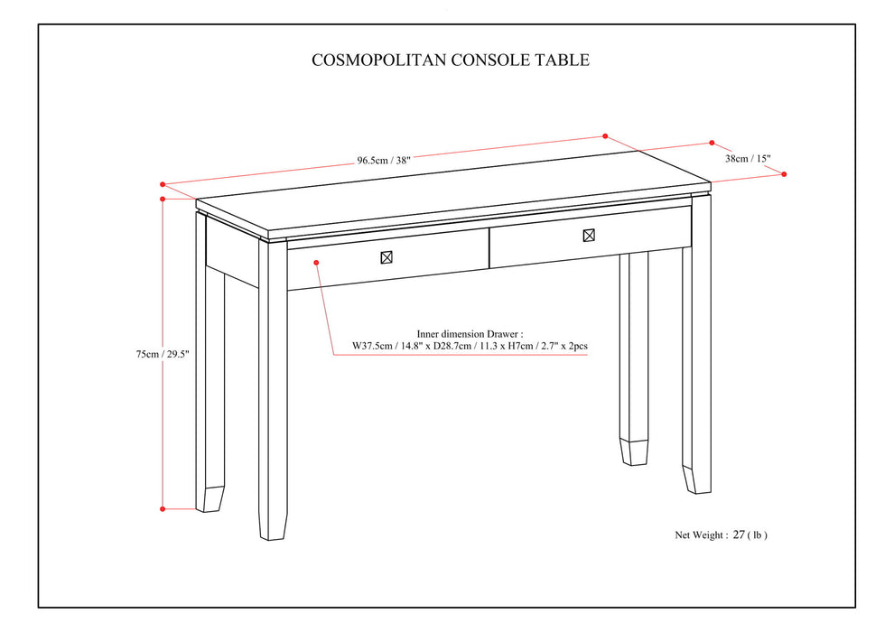 Cosmopolitan - Multipurpose Table