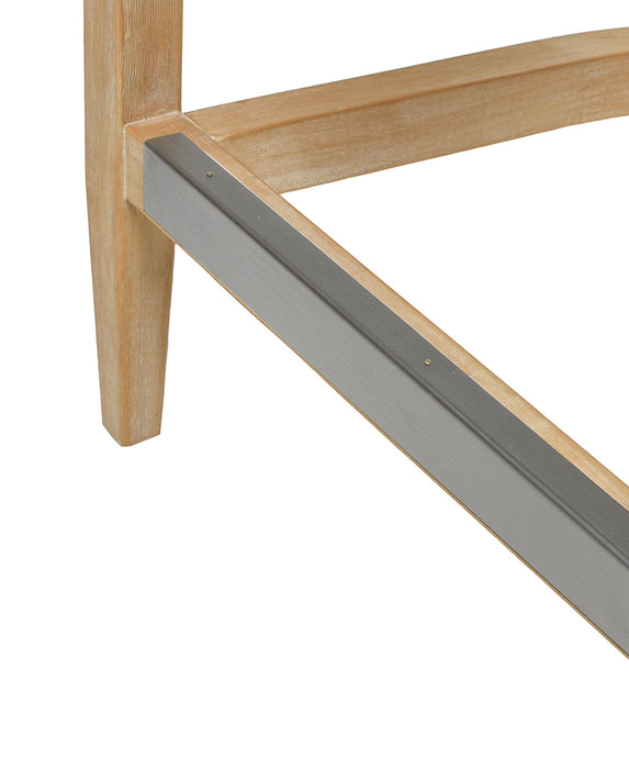 Americana - Mid-Century Modern Cane Back Counter Stool