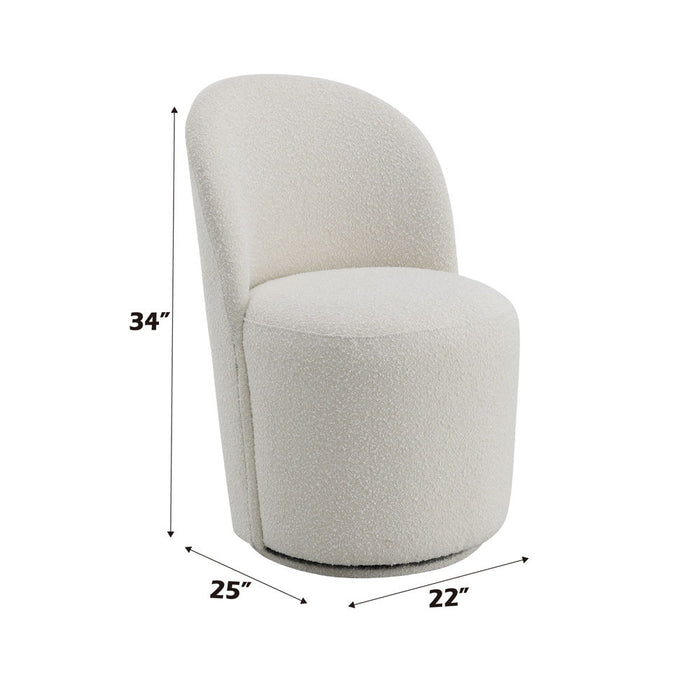 Hollis - Side Chair Set of 2) - Beige Boucle