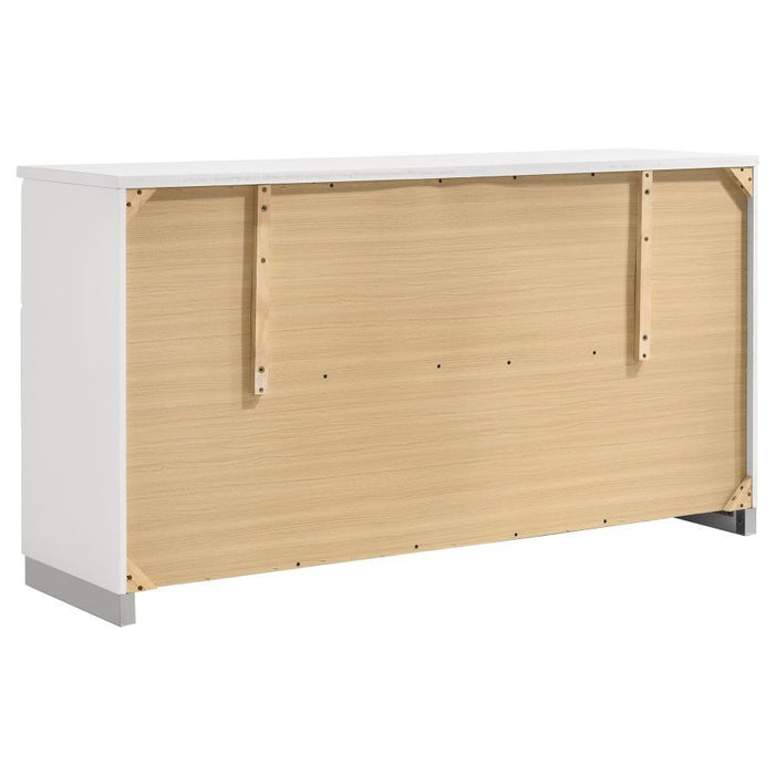 Felicity - Storage Bedroom Set - White