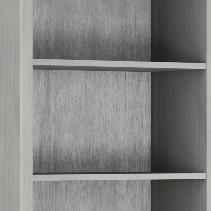 Amherst - 5 Shelf Bookcase - Fog Gray