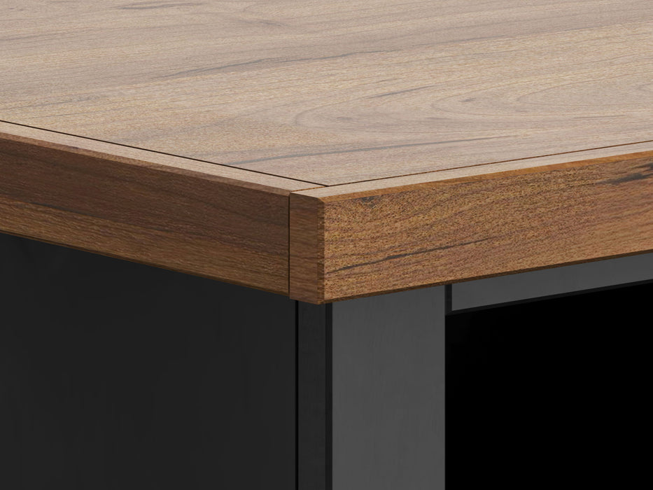 Essex - Drawer File - Black, Whiskey