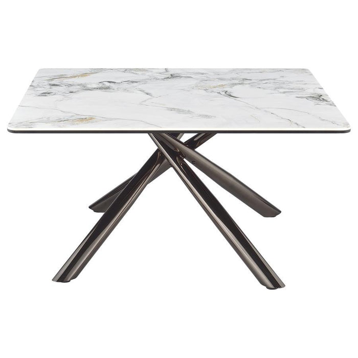 Carvell - Square Sintered Stone Table