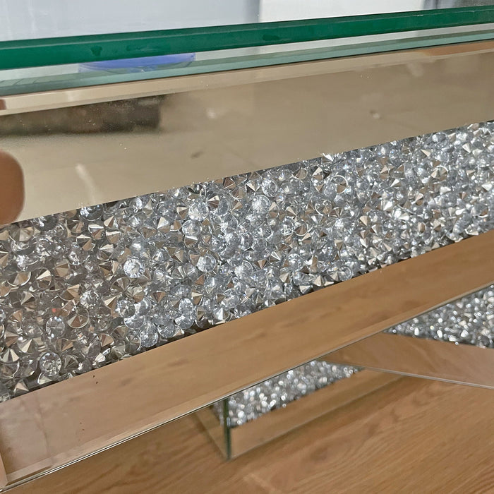 Coffee Table - Silver - Mirror
