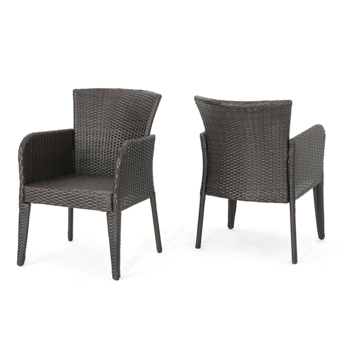 Anaya - Outdoor Wicker Dining Armchair (Set of 2)