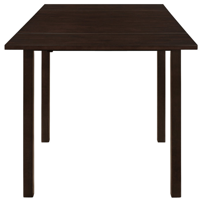 Vanetta - 3 Piece Dining Set With Drop Leaf Table And Chairs - Cappuccino