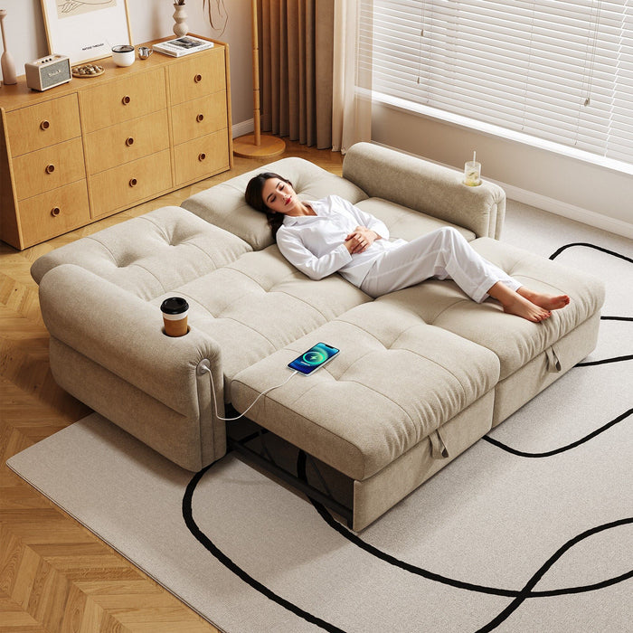 Cloud Like Convertible Sofa Bed With For Living Room