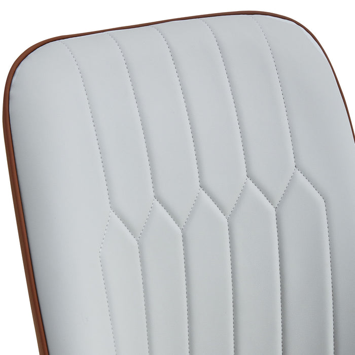 Modern Dining Chair With Metal Leg