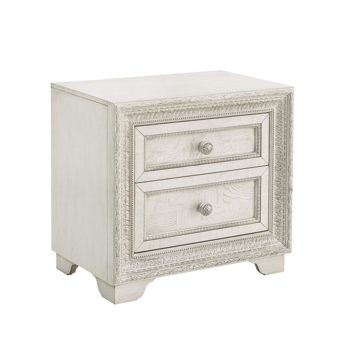 Camila - 2 Drawer Nightstand - Creamy White