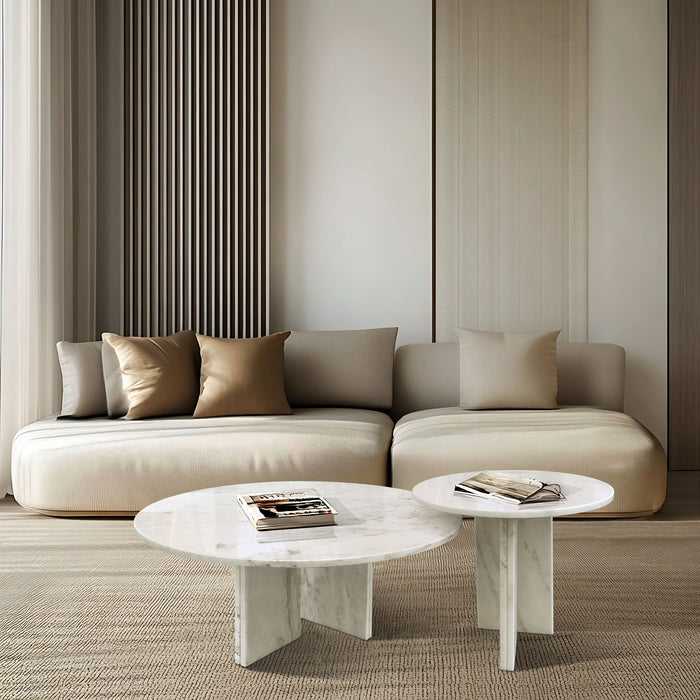 Elegant Coffee Duo Table Set