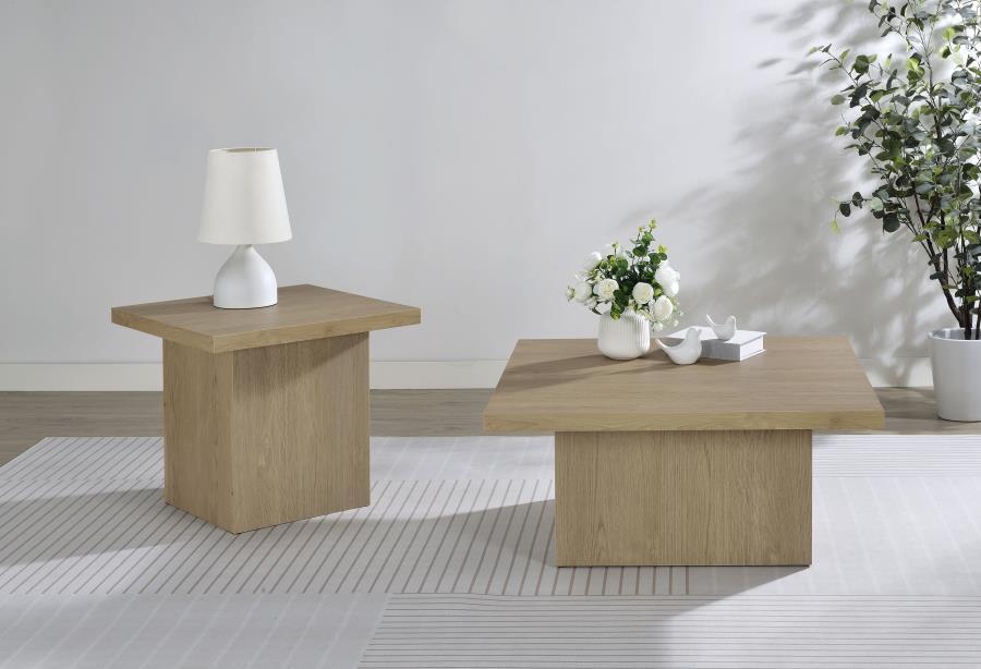 Devar - Square Engineered Wood Table