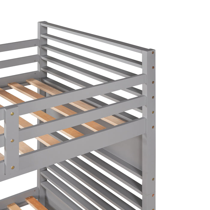 Bunk Bed With 2 Drawers