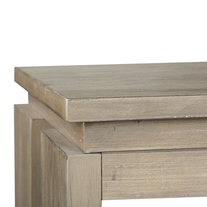 Conrad - Rectangular Sofa Table - Stone Harbor Grey