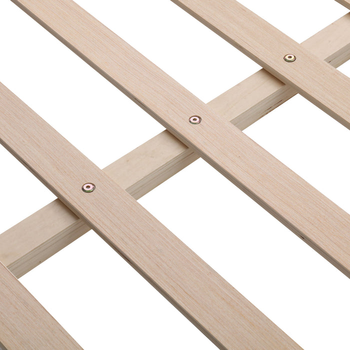 Upholstered Bed With Storage And Twin Trundle, USB Charging Ports